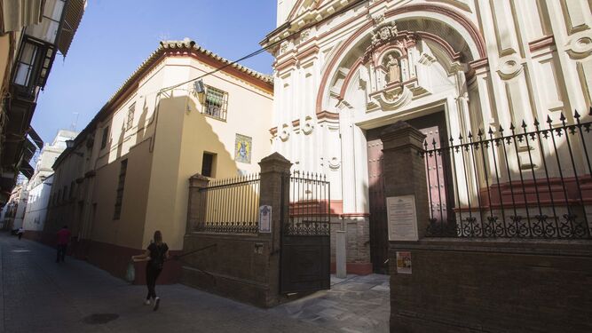 El convento de Santa Rosalía.