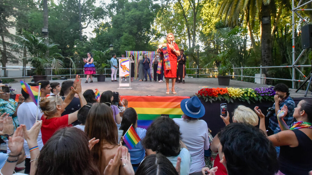 Fotos de la celebraci&oacute;n del Orgullo LGTBI en Algeciras con Manolita Chen
