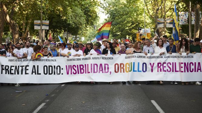 Manifestación del Orgullo 2022 en Madrid.