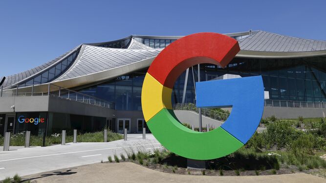 Edificio de Google, una de las empresas a las que se aplicará la nueva normativa fiscal, en Silicon Valley