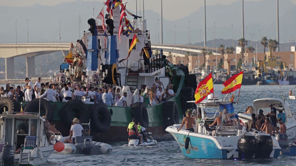 Fotos de la procesi&oacute;n de la Virgen del Carmen en Algeciras 2022