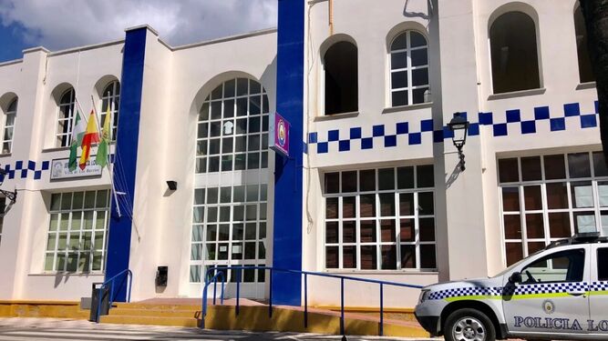 Fachada de la Jefatura de la Policía Local de Los Barrios.