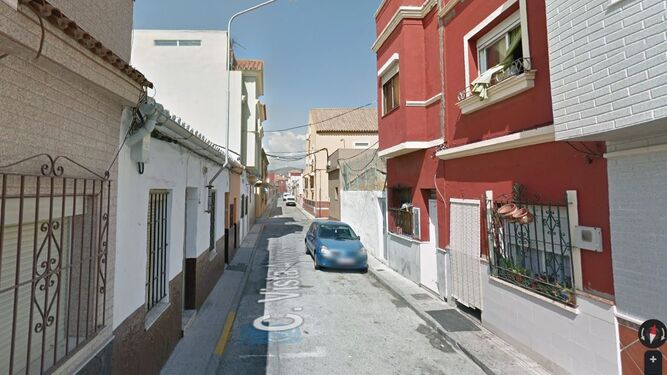 La calle Vista Alegre.