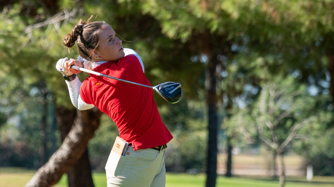 Julia Sánchez, jugadora del Club de Golf La Cañada