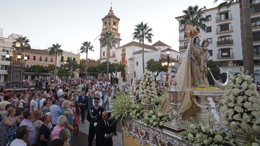 Fotos de la procesi&oacute;n de la Virgen de La Palma en Algeciras