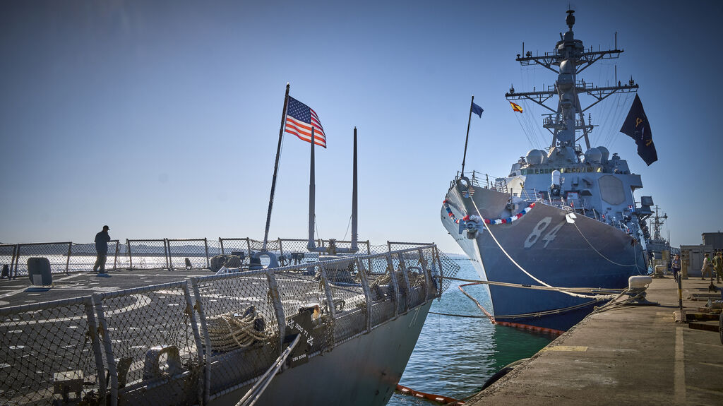 El destructor USS Bulkeley ya est&aacute; en la Base Naval de Rota.