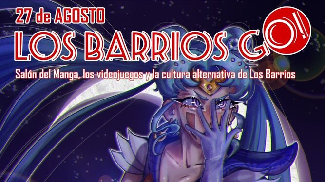 Cartel del II Salon de Manga de Los Barrios.