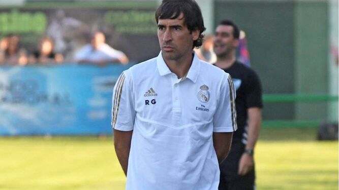 Raúl González, entrenador del Real Madrid Castilla