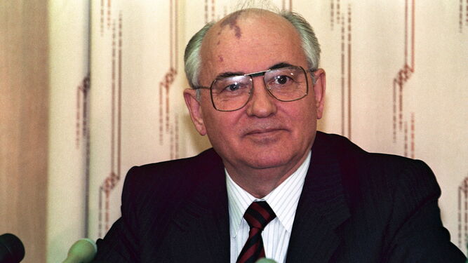 Mijaíl Gorbachov en una imagen de 1992.