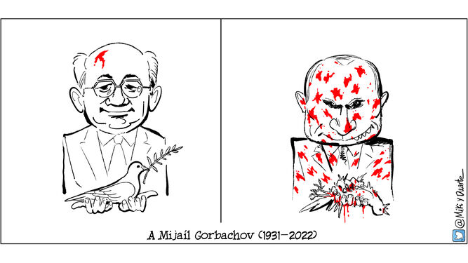 Gorbachov y Putin
