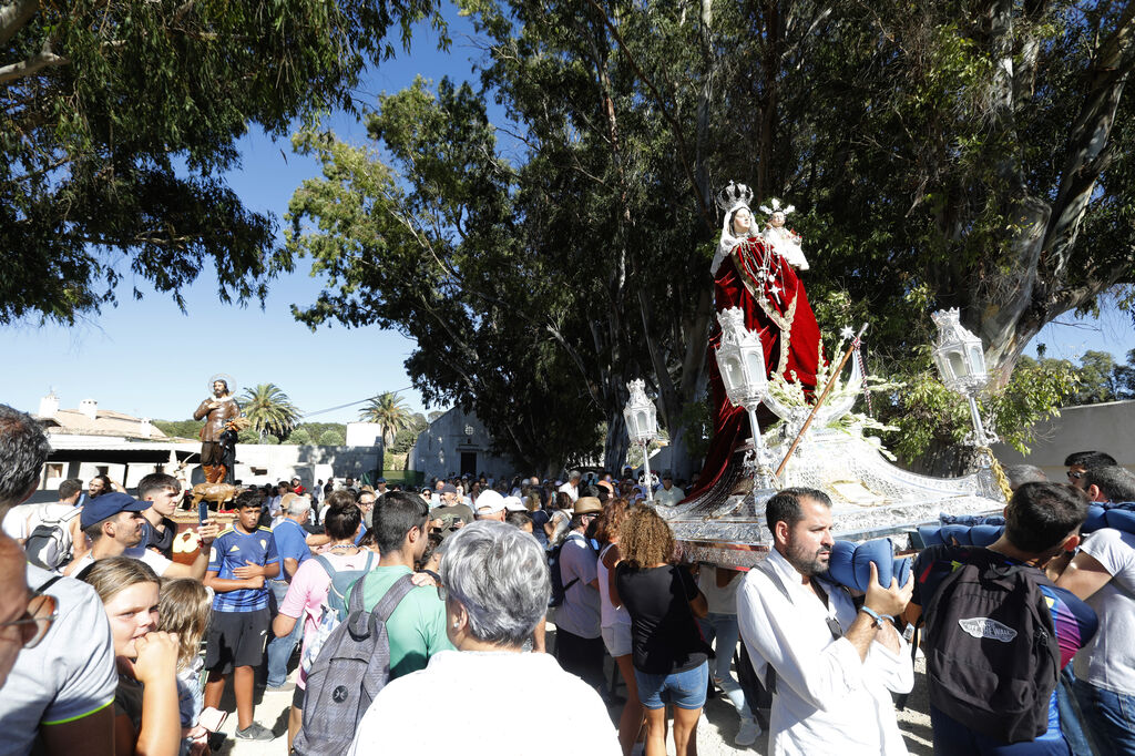 Las fotos de la llegada de la Virgen de la Luz a Tarifa