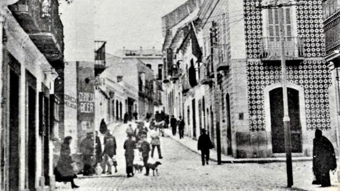 La calle Prim, parte del camino diario de José Rubio al Hospital.