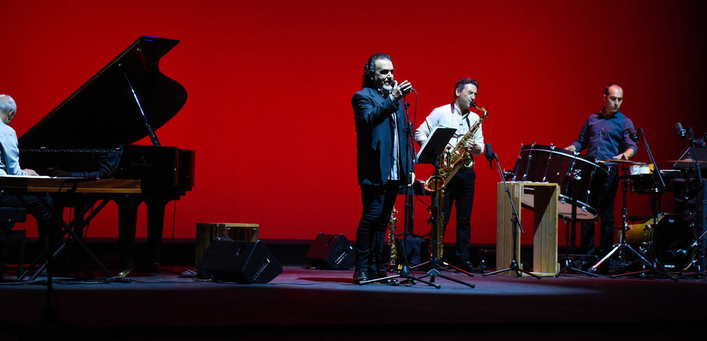 Las im&aacute;genes del concierto de David Lagos en la Bienal de Flamenco