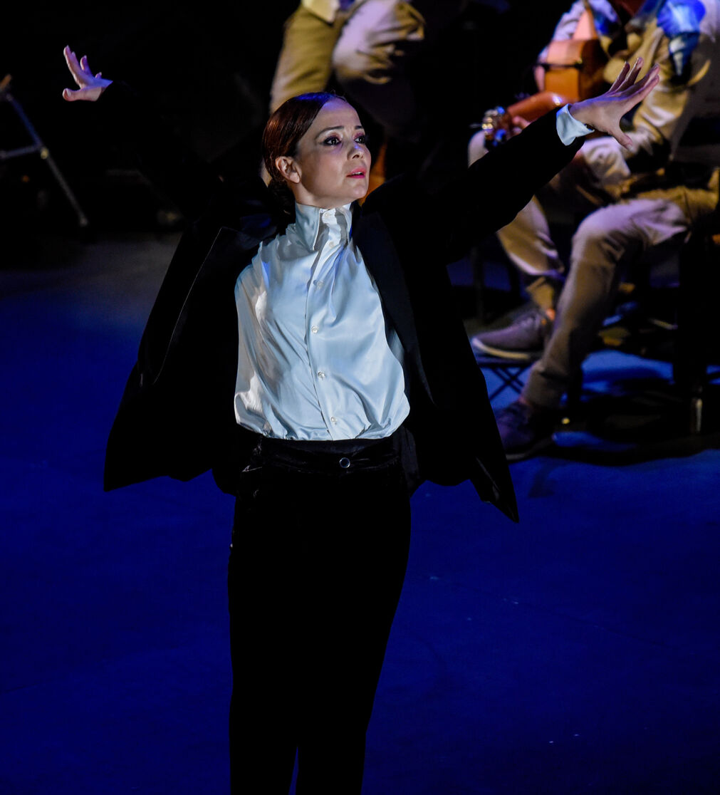 Las im&aacute;genes del espect&aacute;culo de Olga Pericet en la Bienal de Flamenco