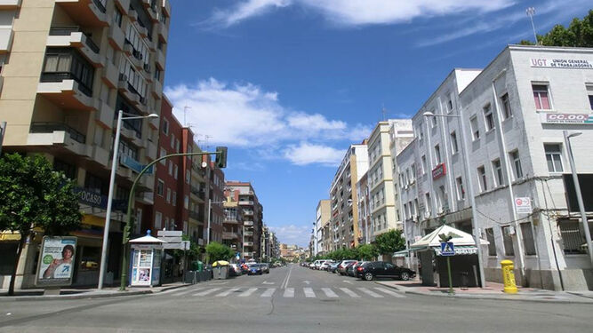 Avenida de las Fuerzas Armadas.