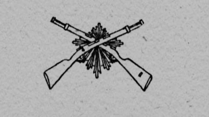 Emblema de Carabineros durante la Segunda República aprobado el 21 de mayo de 1931 (Colección Legislativa del Ejército, 1931).
