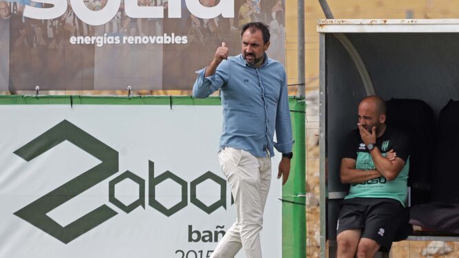 Juanma Barrero, entrenador de la AD Mérida