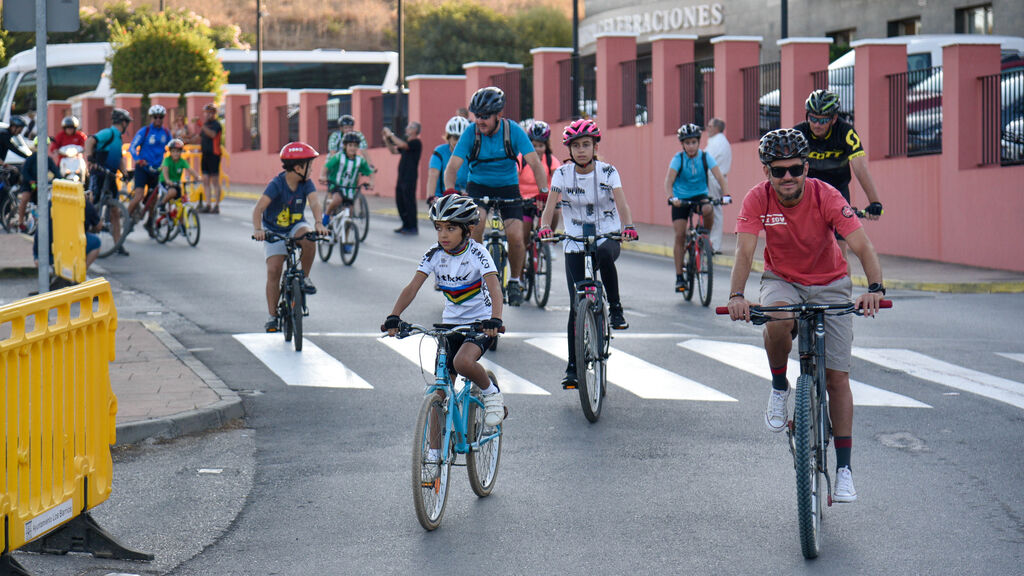 Las fotos de la Ruta Ciclista Familiar en Los Barrios