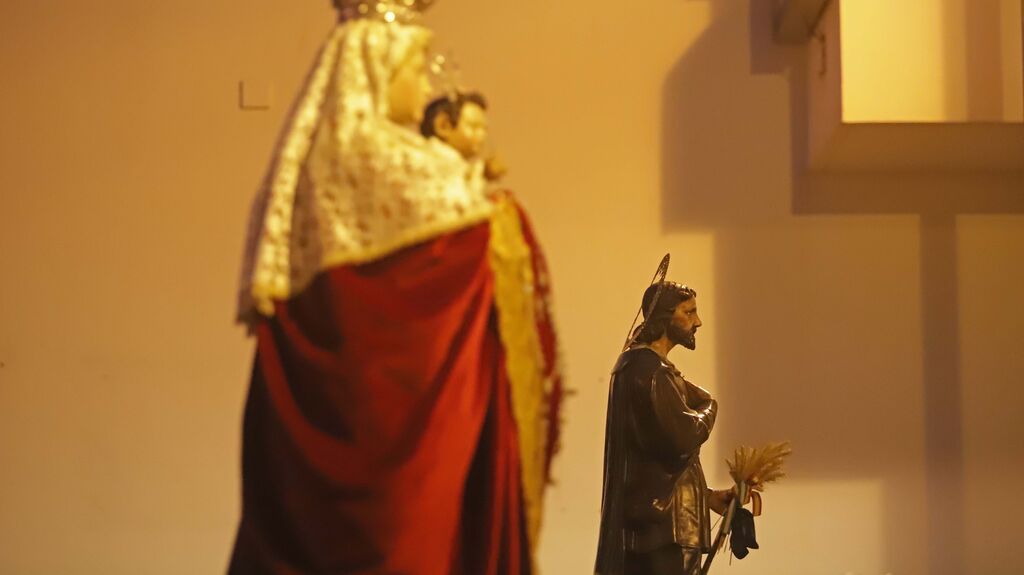 Fotos del retorno de la Virgen de la Luz a su santuario en Tarifa