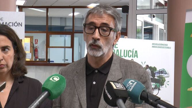 Francisco Piniella, Rector de la Universidad de Cádiz, este lunes en el CASEM