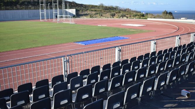 Las pistas de atletismo de Ceuta.