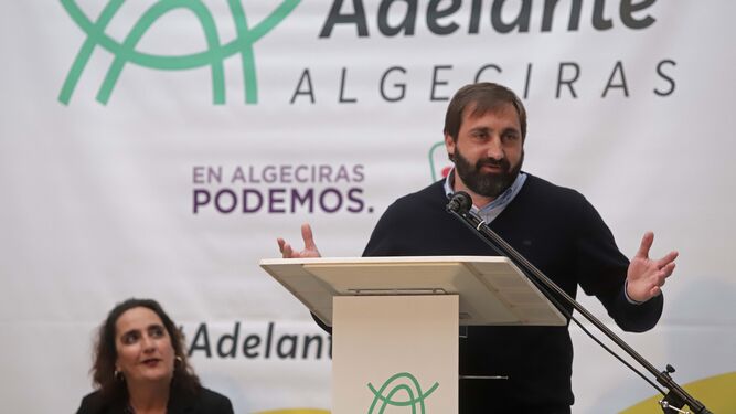 Javier Viso, portavoz de Adelante Algeciras.