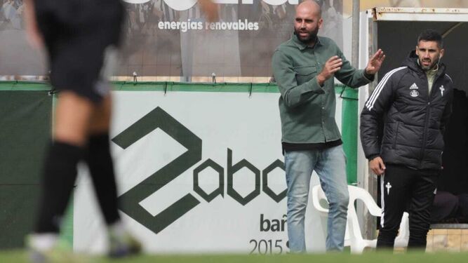 Caludio Giráldez, entrenador del Celta B