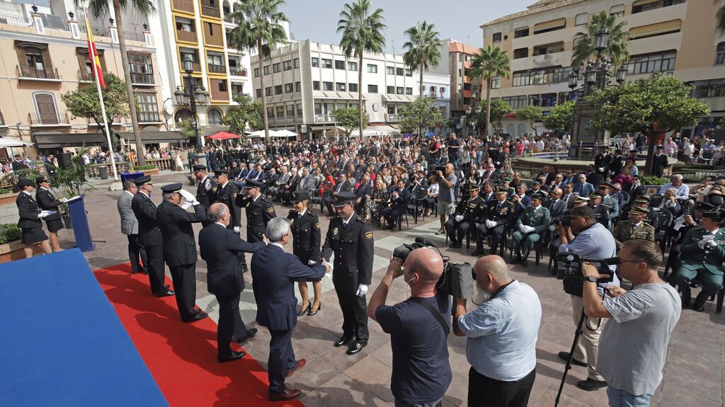Fotos de la festividad de los Santos &Aacute;ngeles Custodios de la  Polic&iacute;a Nacional en Algeciras