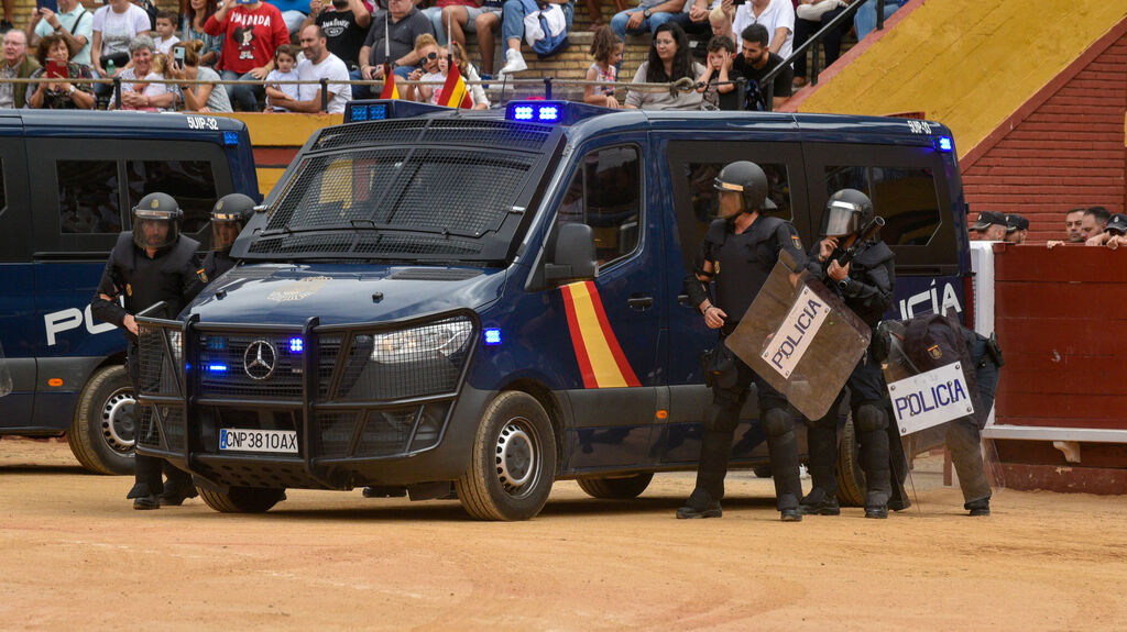 Las fotos de la exhibici&oacute;n de medios de la Policia Nacional en Algeciras