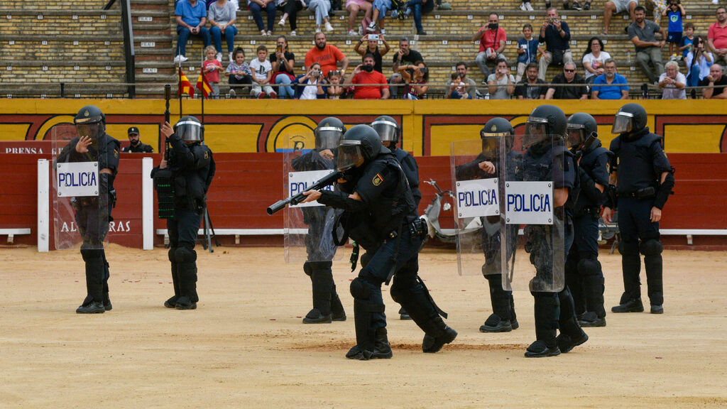 Las fotos de la exhibici&oacute;n de medios de la Policia Nacional en Algeciras