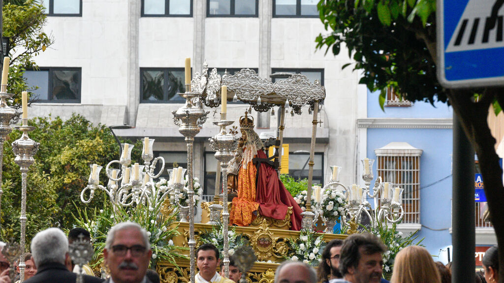 Procesi&oacute;n de La Virgen del Rosario de Europa en Algeciras