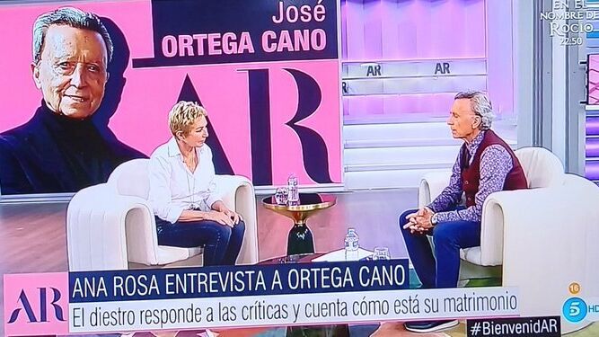 Ortega Cano en su entrevista de este lunes en 'El programa de AR'