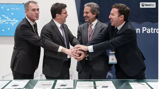 Firma del acuerdo preliminar del consorcio para la corbeta europea (MMPC).