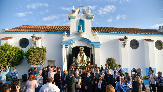 La Virgen del Carmen de La Línea será trasladada al Cementerio el 01 de Noviembre