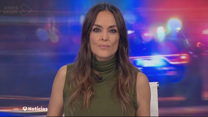 Mónica Carrillo, presentadora de 'Antena 3 Noticias' en los fines de semana