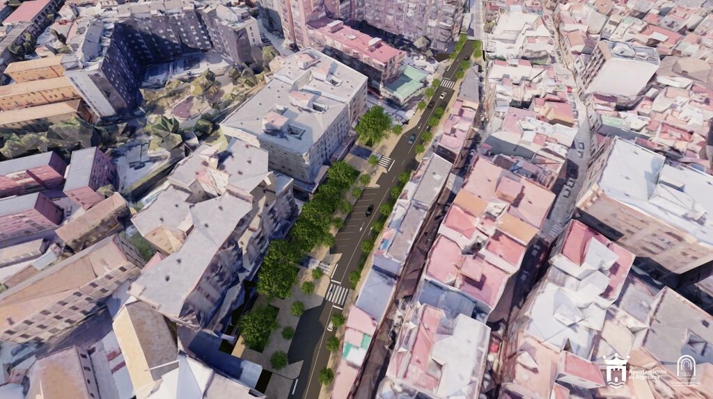Infograf&iacute;as para el proyecto de reurbanizaci&oacute;n Avda. Gesto por la Paz &ndash; Plaza Juan de Lima