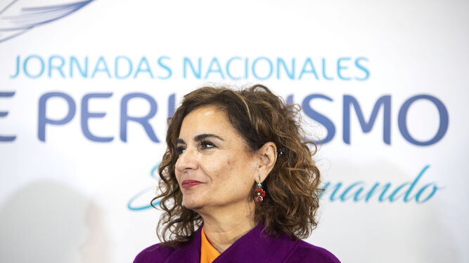 La ministra María Jesús Montero.