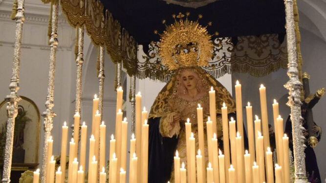 Imagen de María Santísima de la Paz.