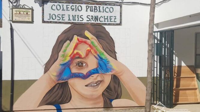 Mural por la lucha contra la LGTBIfobia de Curro Sedano.