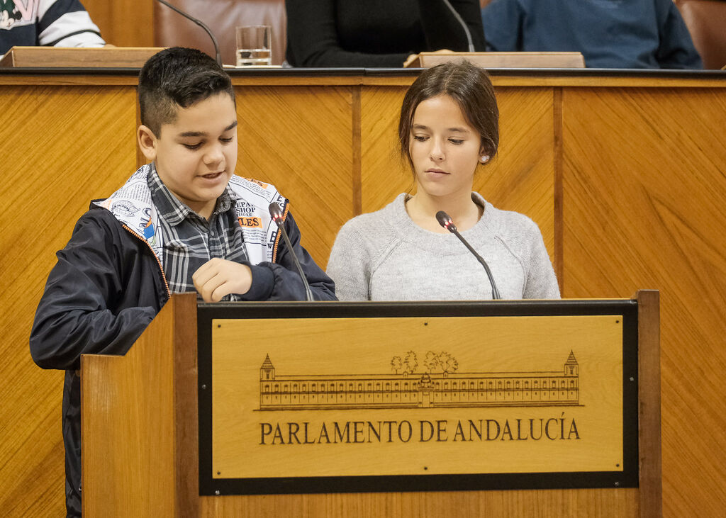 D&eacute;cimocuarta edici&oacute;n del Parlamento Infantil de UNICEF en Andaluc&iacute;a