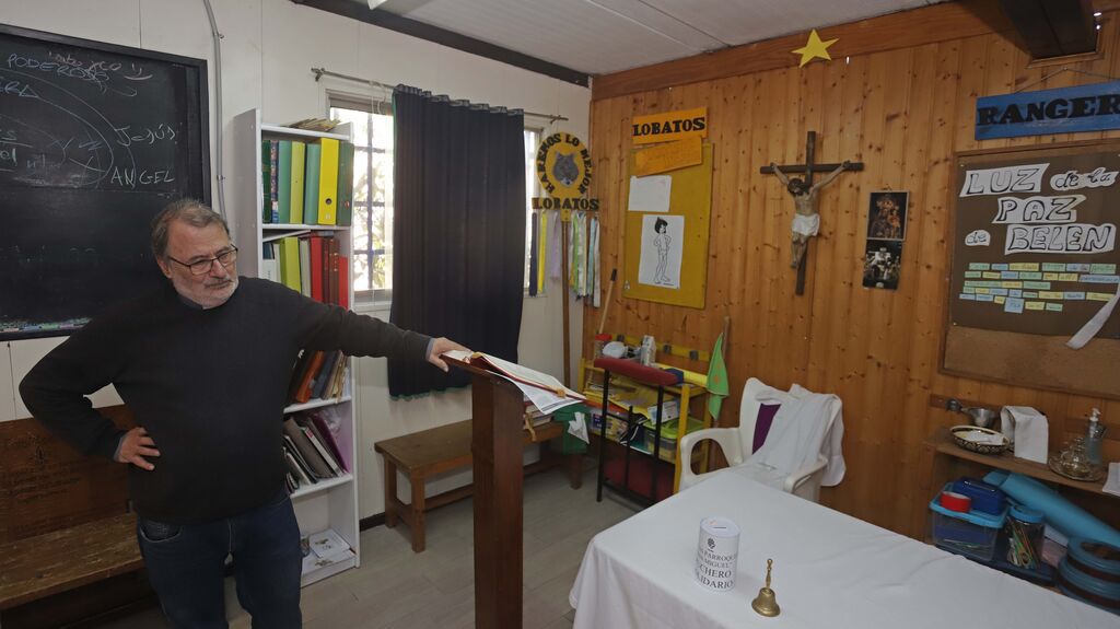 Fotos de los desperfectos en la parroquia de San Miguel en Algeciras