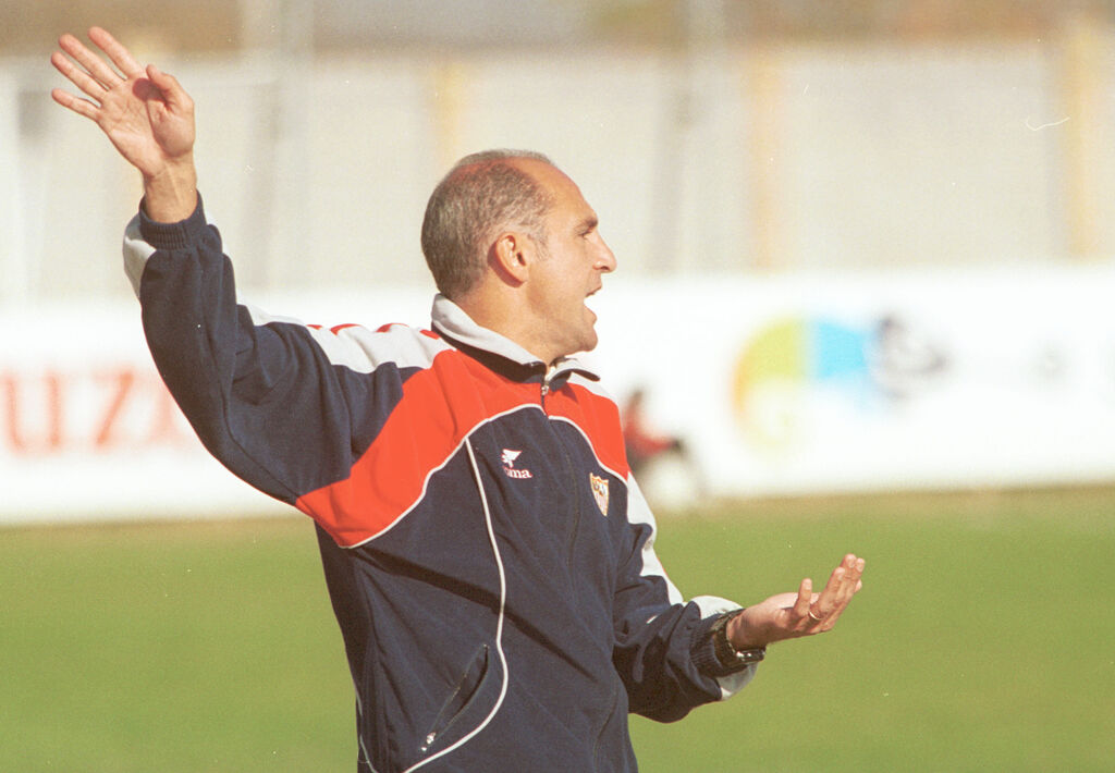 Las fotos de Luis de Fuente como entrenador sevillista