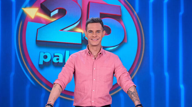 Christian Gálvez será el presentador del concurso '25 palabras', un formato ágil y divertido que llega a las tardes de Telecinco.