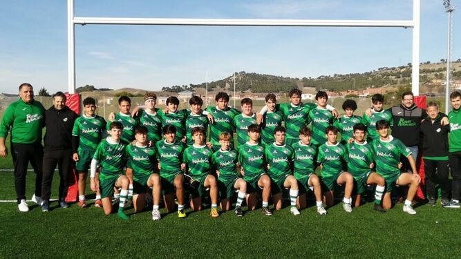 La selección andaluza sub-16 de rugby