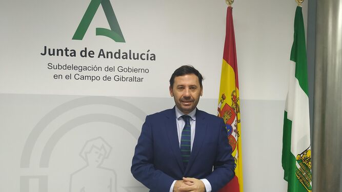 Javier Rodríguez Ros. Subdelegado de la Junta de Andalucía en el Campo de Gibraltar