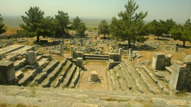 Ruinas de Mileto, ciudad natal de Tales, el llamado padre de la filosofía.