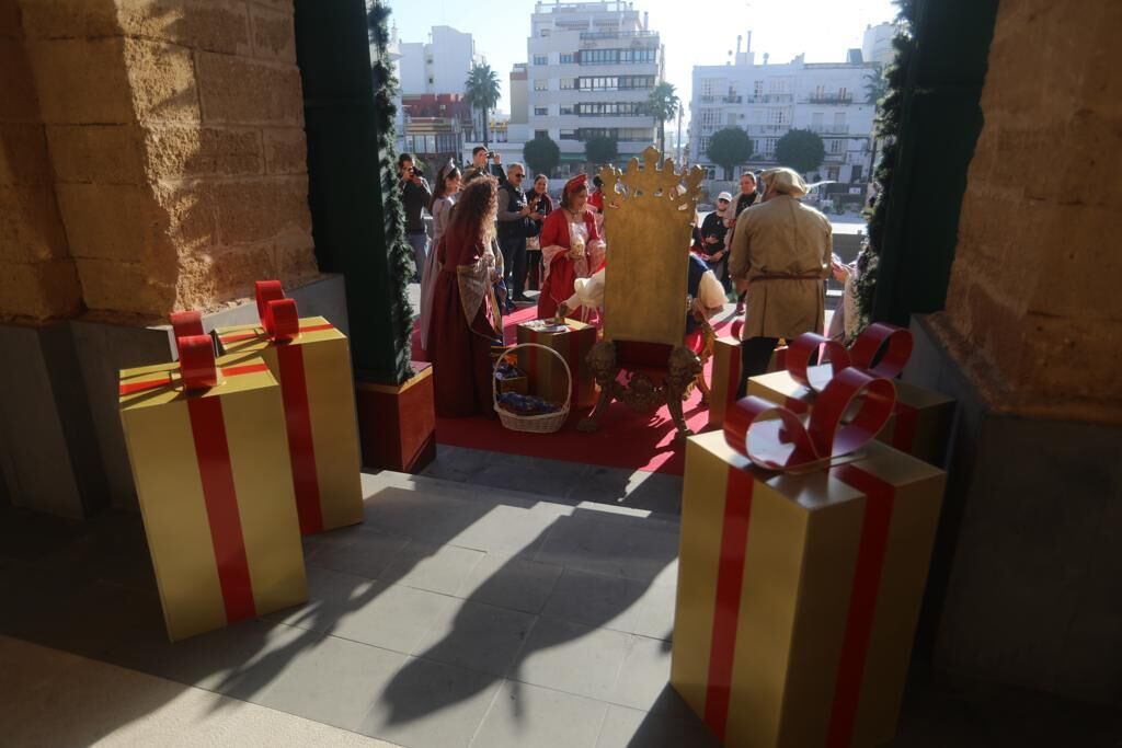 El Heraldo de los Reyes Magos, en el Ayuntamiento de San Fernando