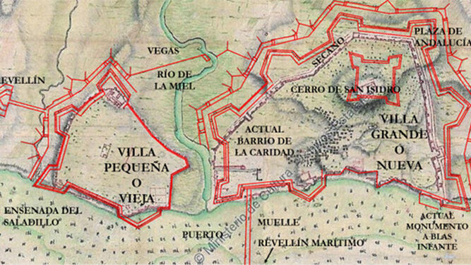 Las fortificaciones diseñadas por Verboom para Algeciras hubieran convertido a Algeciras en la plaza mas fuerte entre Cádiz y Málaga.
