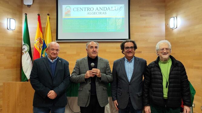 Patricio González, José Antonio Landaluce, José Luis Villar y Alejandro Rojas-Marcos