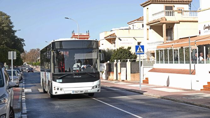 El Ayuntamiento de Rota ha fijado un descuento del 50% en las tarifas de los autobuses urbanos.